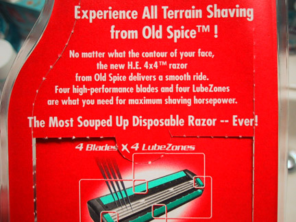 The Most Souped Up Disposable Razor -- Ever!