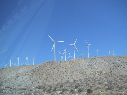 Windmills in Palm Desert